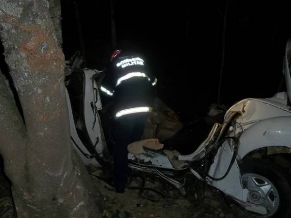Polícia acredita que motorista tenha se perdido em curva em Água Doce