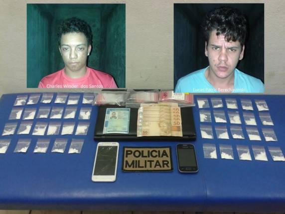Indivíduos foram presos no bairro Morretes