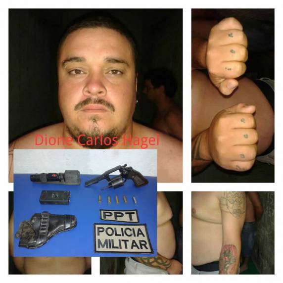 Homem é preso e arma é tirada de circulação