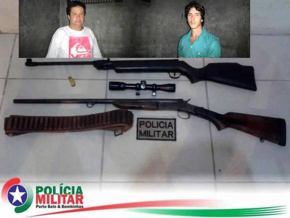 Dois elementos 

foram presos
