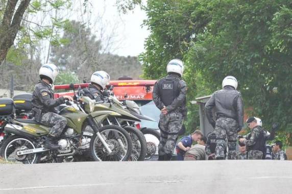 PM estaria limpando a arma quando 

ela disparou