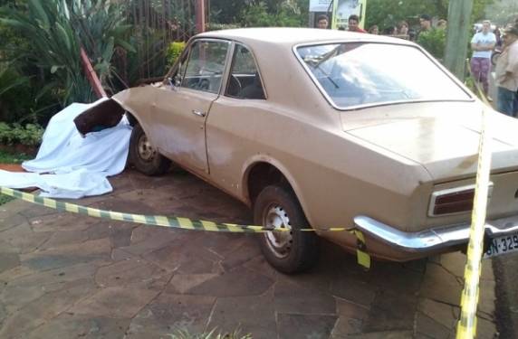 Acidente aconteceu na rua Tiradentes em Santo Ângelo