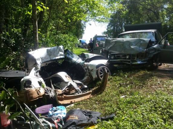 Colisão aconteceu na PR-473, entre Beltrão e Cruzeiro do Iguaçu