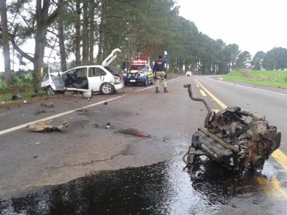 Acidente ocorreu na BR-285, em Vacaria, nos Campos de Cima da Serra