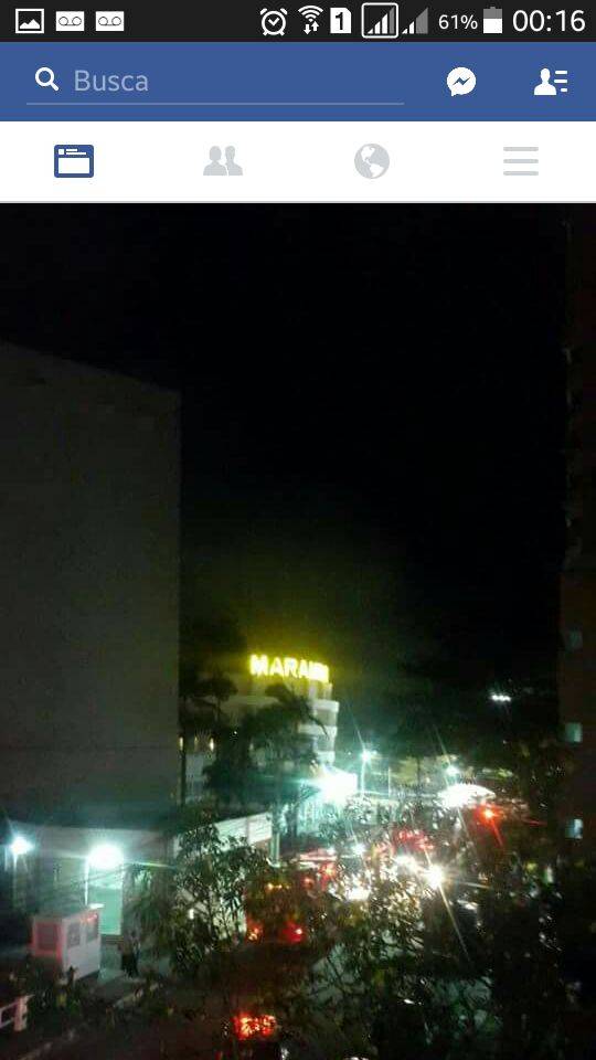 Segundo a Polícia Militar, o 

incêndio foi em um dos apartamentos do primeiro andar