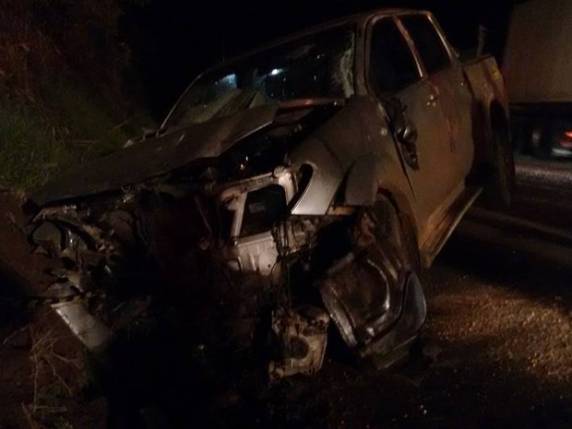 Acidente ocorreu na noite desta segunda (14) em Catanduvas
