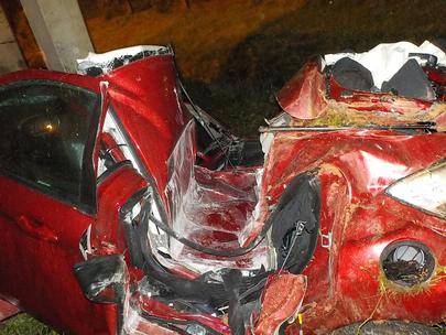 Acidente aconteceu no Km 129 da BR-101