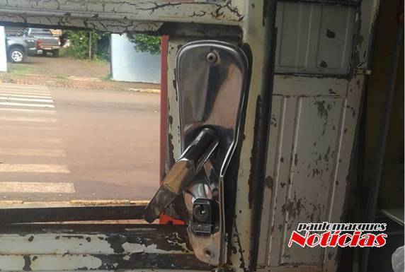 A ação criminosa ocorreu no início da madrugada