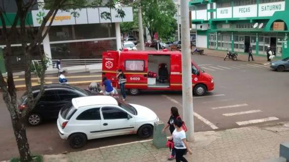 O fato aconteceu no centro da cidade