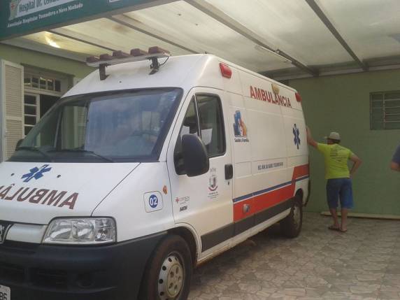 A vítima teve diversas queimaduras no corpo