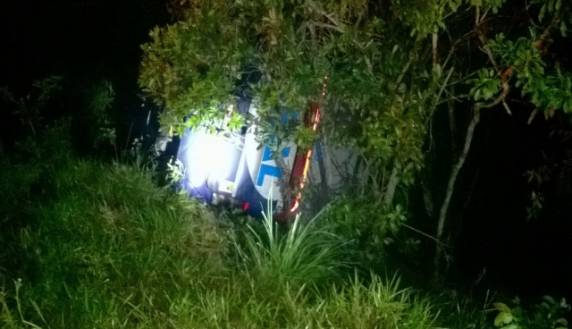 Veículo ia para São Paulo com 16 passageiros