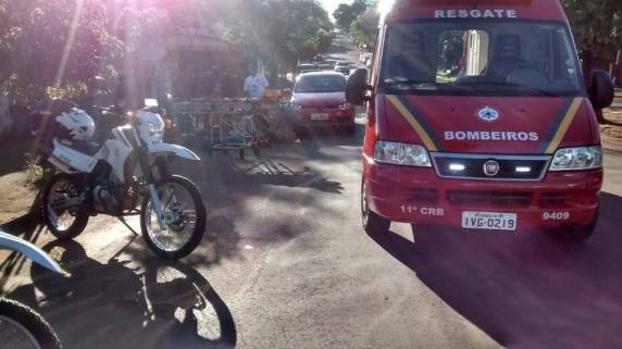 Acidente envolveu uma caminhonete Saveiro