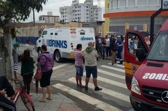Mulher de 35 anos foi conduzida ao Hospital Marieta com politraumatismo