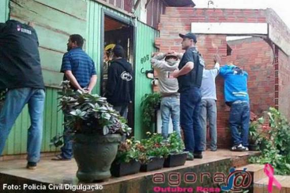 Policiais civis da região trabalharam na operação