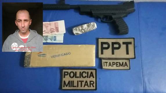 Elemento disse que era pro consumo próprio