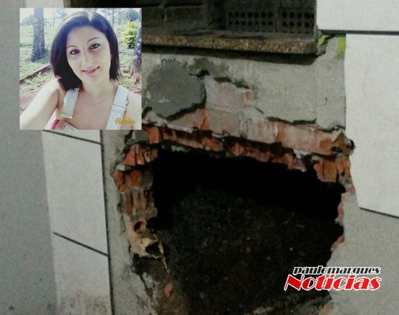 Jaciele Daiane Santos da Silva foi morta e concretada embaixo da churrasqueira