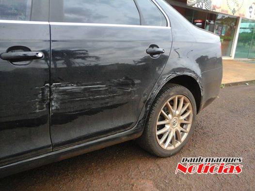 Enquanto o dono do Jetta 

trabalhava o fato aconteceu em Três de Maio
