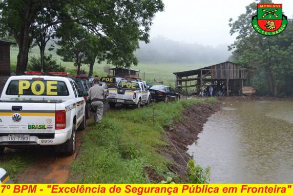 Operação Barão desmonta ponto de ladrões em Tiradentes do Sul