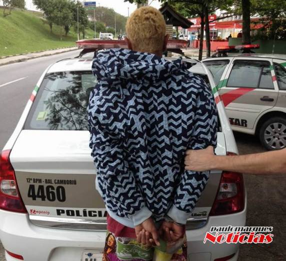 Crime ocorreu sábado em Balneário Camboriú