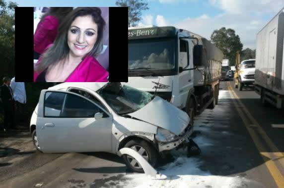Vítima fatal foi identificada como Cristiane Bueno de Oliveira da Silva, 37 anos