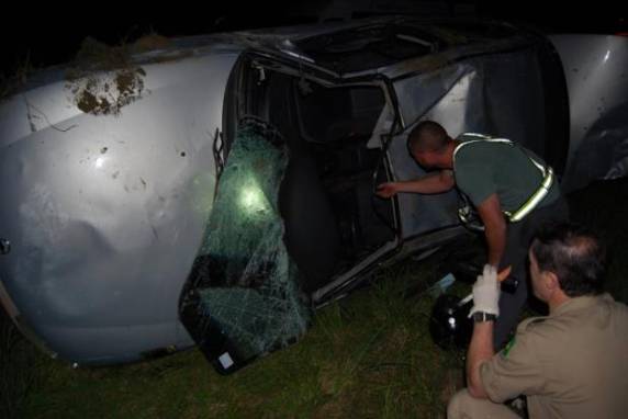 Vítima estava em um carro que saiu da pista