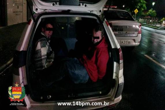 Agentes do crime foram pegos de surpresa