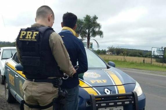 Motorista foi abordado após trafegar na BR-287 em alta velocidade