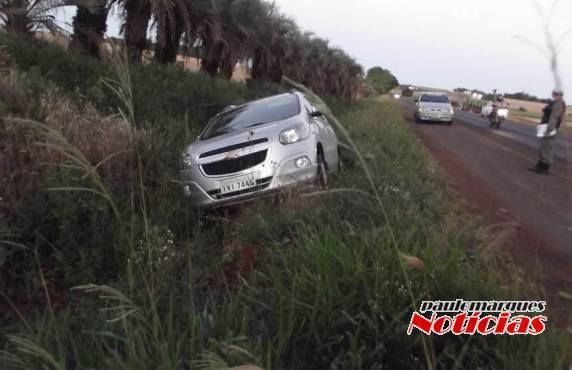 O veículo que ele dirigia 

saiu da pista próximo a entrada para Consolata