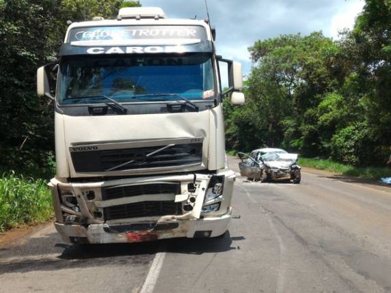 Segundo a 

PRF, acidente ocorreu na BR-282, em Nova Itaberaba