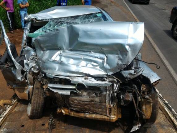Segundo a 

PRF, acidente ocorreu na BR-282, em Nova Itaberaba