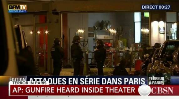 Explosões 

também foram ouvidas próximo ao Stade de France, que recebia partida entre as seleções francesa e alemã