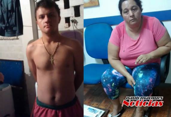 Operação policial prendeu um homem e uma mulher