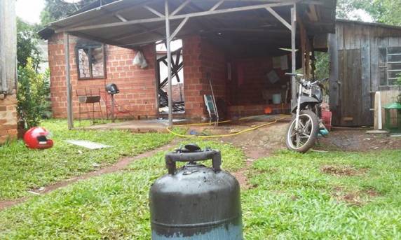Fogo foi registrado nesta terça-feira