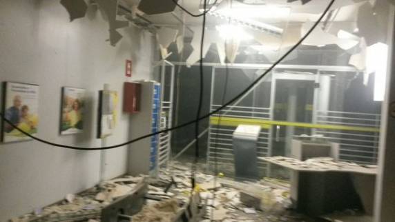 Quadrilha estava fortemente armada na ação