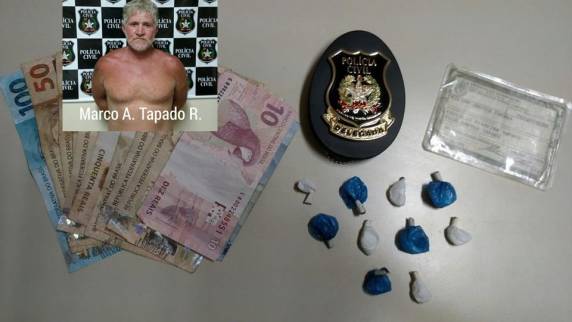 Homem era foragido da justiça do Rio Grande do Sul