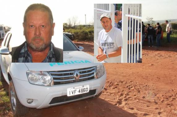 Hélio Garcia do Nascimento, de 68 anos, foi encontrado morto com um saco enrolado 

cabeça dentro de um carro dia 25 de novembro