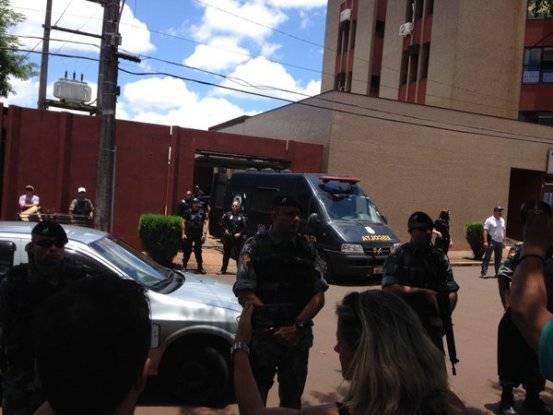 Ele foi trazido 

da Penitenciária de Alta Segurança de Charqueadas