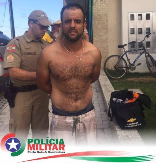 Eles estavam furtando em residências da cidade