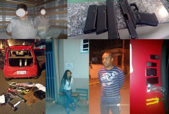 Os celulares e aparelhos de comunicação tinham dados que levaram à 

suspeita de facilitação dos crimes na cidade