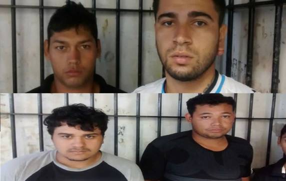 Marginais foram 

presos em flagrante pela Brigada Militar