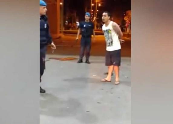 Confusão aconteceu em um posto de gasolina na Rua 3020