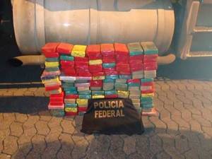 Policiais receberam informações de que carregamento partiria de SC