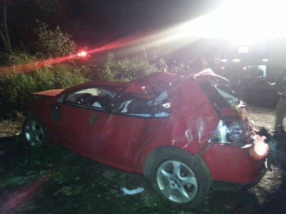 Segundo a PRF, local é uma curva e motorista dirigia em alta velocidade
