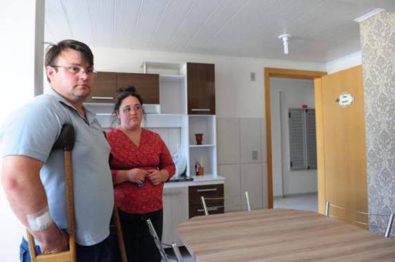 Apartamento foi entregue à família pela presidente Dilma nesta segunda-feira, no loteamento 

Campos da Serra