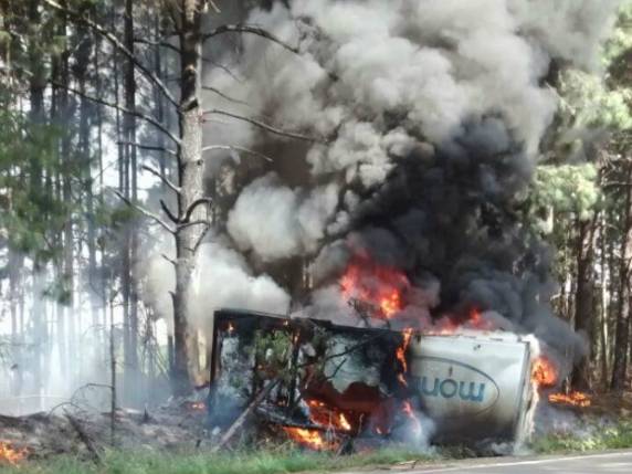 Foi no km 217 em Tio Hugo, 

segundo a Polícia Rodoviária Federal (PRF)