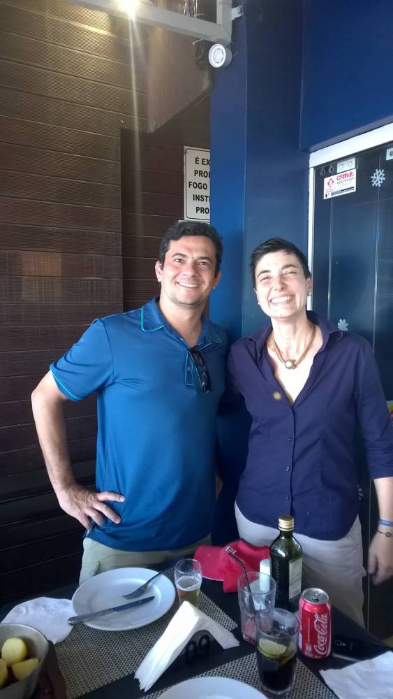 Em janeiro, a coluna publicou as férias de Sérgio Moro com a família em Balneário Camboriú