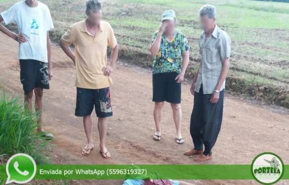 Homem foi encontrado morto na estrada de terra