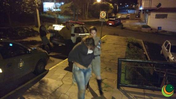 As vítimas não foram agredidas durante o assalto