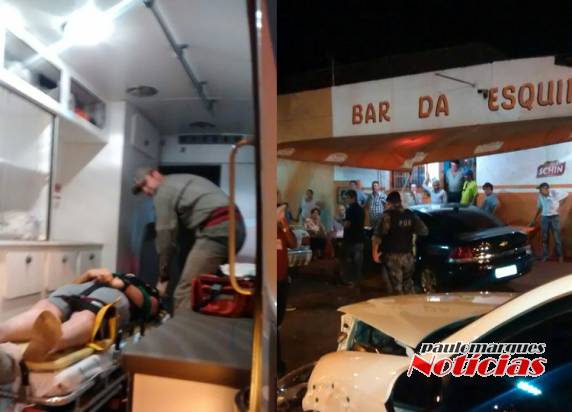 Veículos se envolveram em acidente no início 

da noite desta quinta-feira