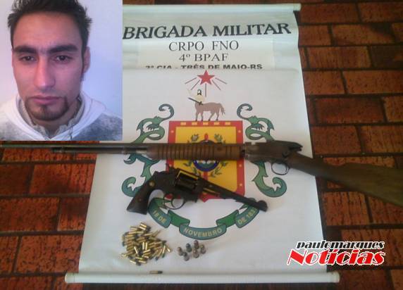Gege é procurado pela polícia e 

encontra-se foragido